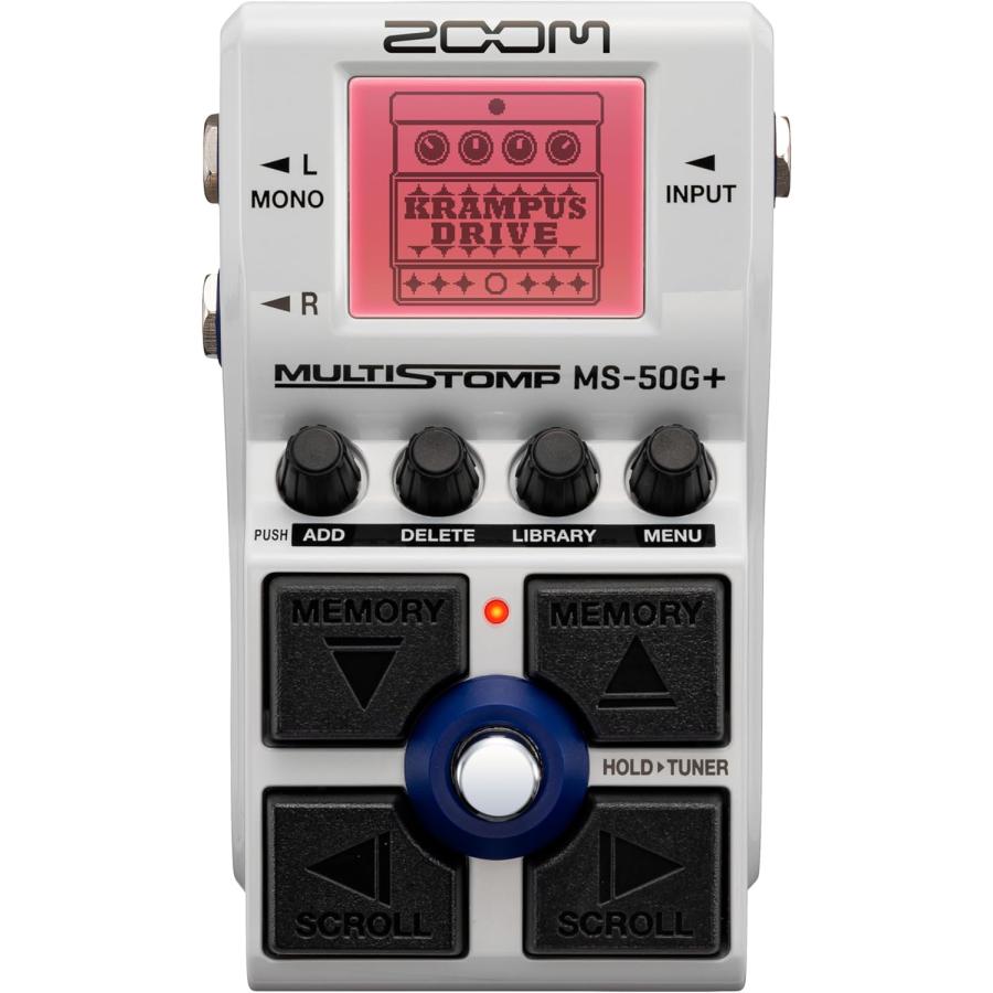 ZOOM MS-50G+ ズーム マルチストンプボックス マルチレイヤーIR搭載 ズーム（zoom） 【送料無料】【ZOOM(ズーム)】 マルチストンプボックス