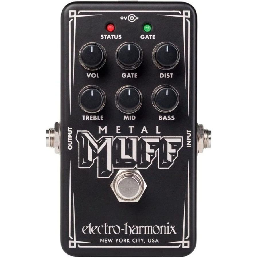【エフェクター】【electro-harmonix】 Nano Metal Muff ノイズゲート搭載 メタル ディストーション
