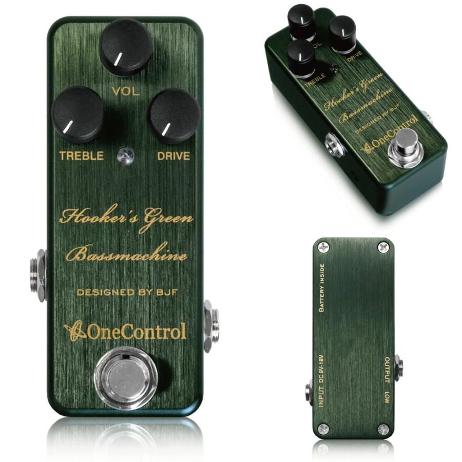 One Control ワンコントロール ベース用オーバードライブ Hooker S Green Bass Machine Oc Hgbm 楽器ランド サンクス 通販 Yahoo ショッピング