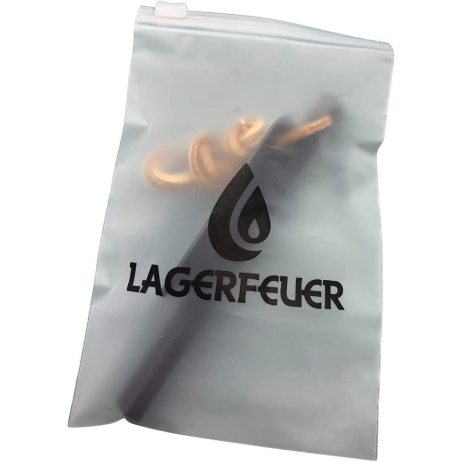 ファイヤースターター ヘキサ 六角 極太 200mm 火起こし 焚き火 LAGERFEUER フェロセリウム 本革 レザーコード 火打石 |  | 05