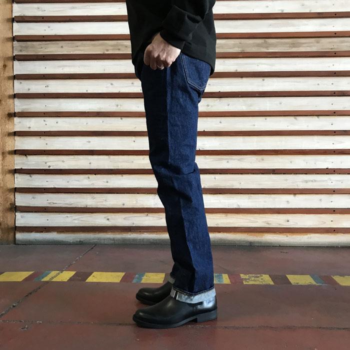 orslow オアスロウ 01-0107-81 107 IVY FIT SELVEDGE DENIM ONE WASH アイビーフィットセルビッチデニム　ワンウォッシュ  Made in Japan  日本製｜gaku-shop｜02