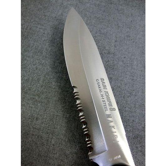 Gサカイ サビナイフ8 マキリスポーツ 半波刃 SABIKNIFE-8 