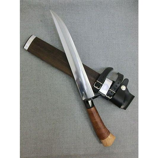 Red Orca レッドオルカ 秋友義彦作 鎧通し拵 270mm 両刃火造り本割込  