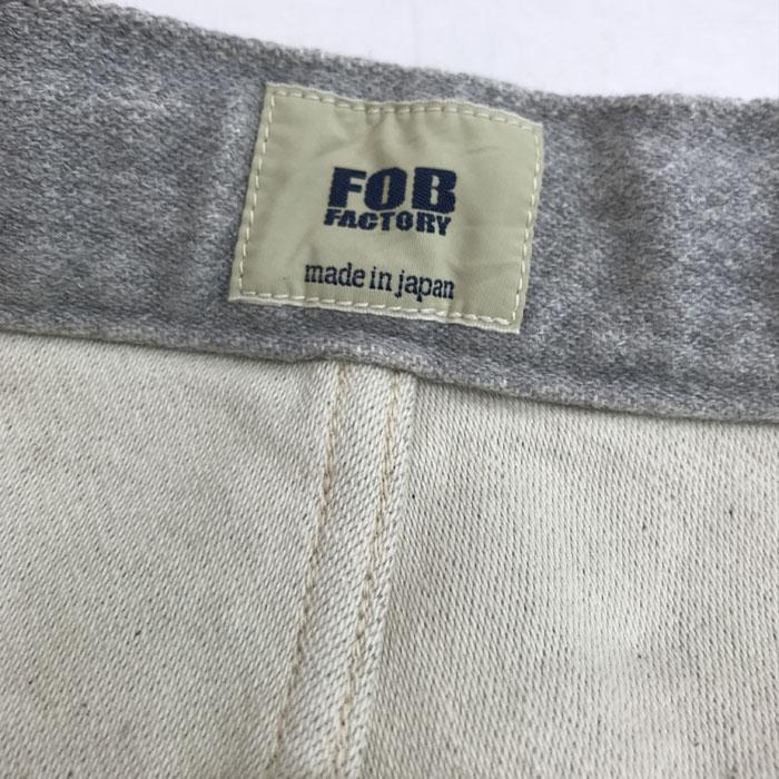 Ｆ.Ｏ.Ｂ　【SALE】　FOB FACTORY　FOBファクトリー　F0404 RELAX スウェットパンツ　LtGray｜gaku-shop｜09