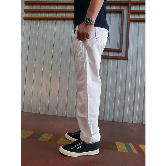 STUDIO ORIBE スタジオオリベ【SALE】 DELICIOUS デリシャス DP2594 Barker Pants ベーカーパンツ　テーパード　White｜gaku-shop｜02