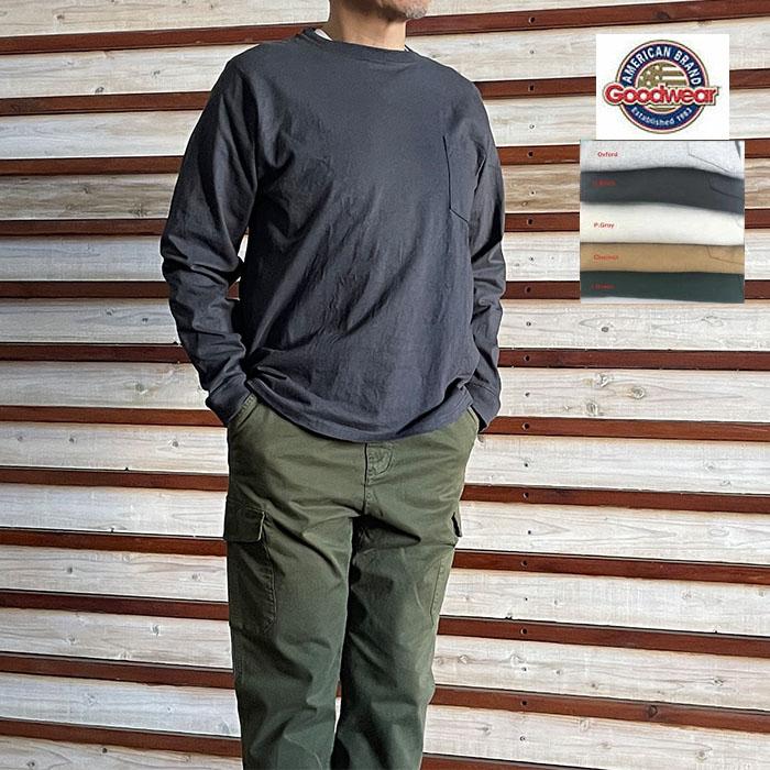 Goodwear（グッドウェア） グッドウエア アメリカ製ロングスリーブ 