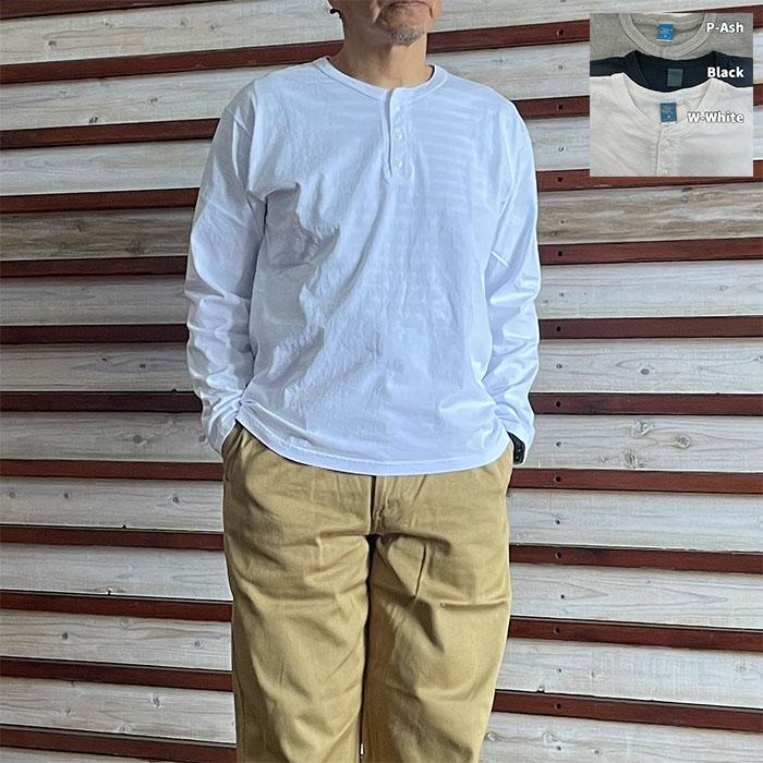 GOOD ON（グッドオン） ヘンリーネックTシャツ L/S HENLEY TEE ロング