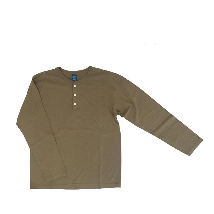 GOOD ON（グッドオン） ヘンリーネックTシャツ L/S HENLEY TEE ロング