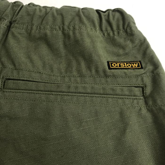 orSlow　オアスロウ　テーパードパンツ　03-1002-76 NEW YORKER ニューヨーカー  Army Green｜gaku-shop｜08