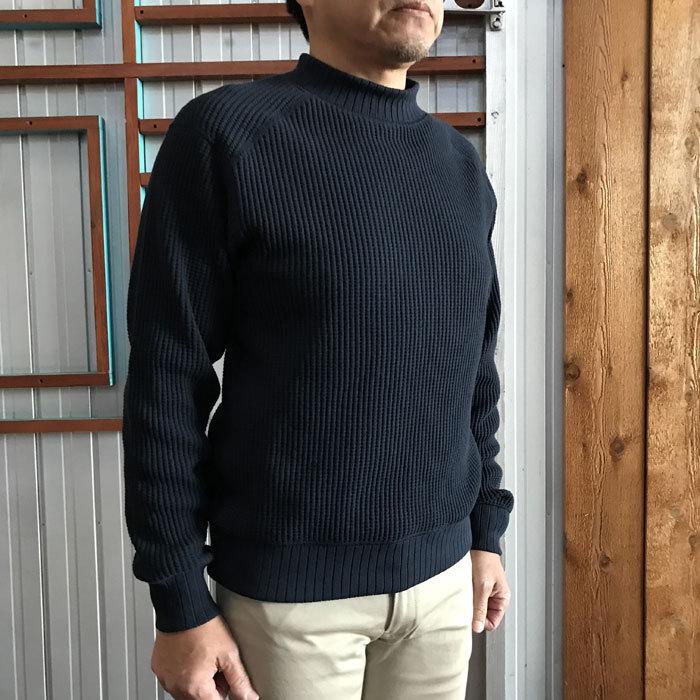 Jackman ジャックマン Waffle Midneck ワッフル素材ミッドネック