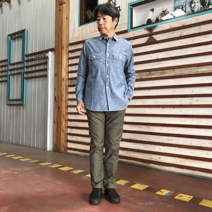 STUDIO ORIBE スタジオオリベ 　クライミングパンツ　 CL051 クライミングパンツ　テーパードシルエット Khaki　カーキ｜gaku-shop｜02