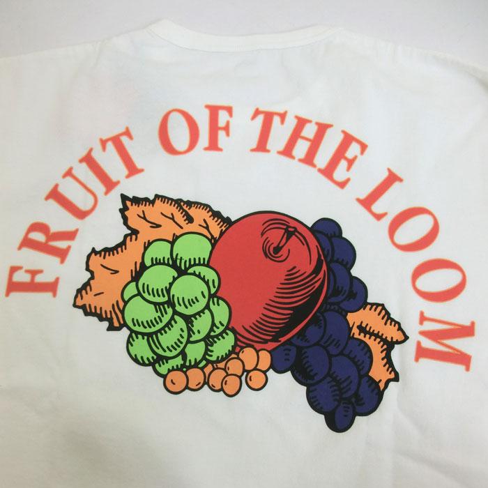 フルーツオブザルーム FRUIT OF THE LOOM 【SALE】 クラシックプリント トンプキンTシャツ　White Gray　Black｜gaku-shop｜13