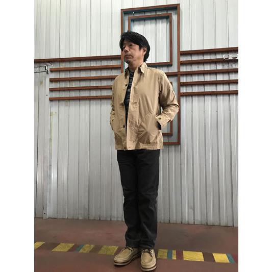 MANUAL ALPHABET マニュアルアルファベット 【SALE】MA-J-204 HIGH COUNT TWILL SHIRTS JACKET　タイプライター　シャツジャケット　ライトベージュ｜gaku-shop｜03