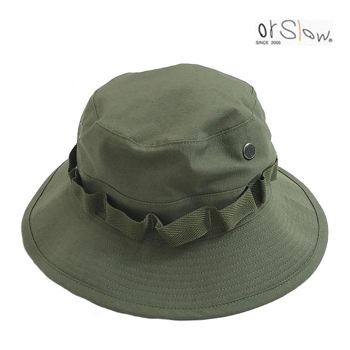 orSlow（オアスロウ） 03-023 US ARMY JUNGLE HAT RIPSTOPリップス