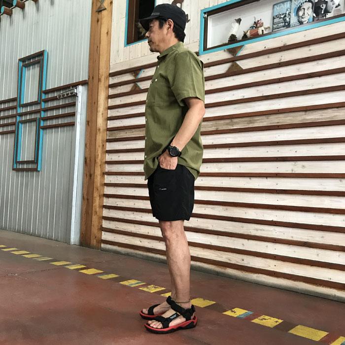 MOCEAN モーシャン【SALE】 1051 VELOCITY SHORTS ベロシティーショーツ Black　ブラック　アメリカ製｜gaku-shop｜02