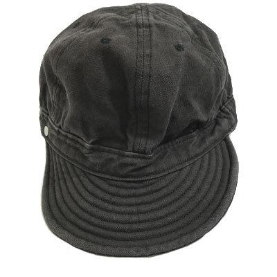 DECHO【SALE】デコ 2-1SD22 SHALLOW KOME CAP シャローコメキャップ  Black  Sage 　ブラック　セージ　綿麻仕様｜gaku-shop｜05