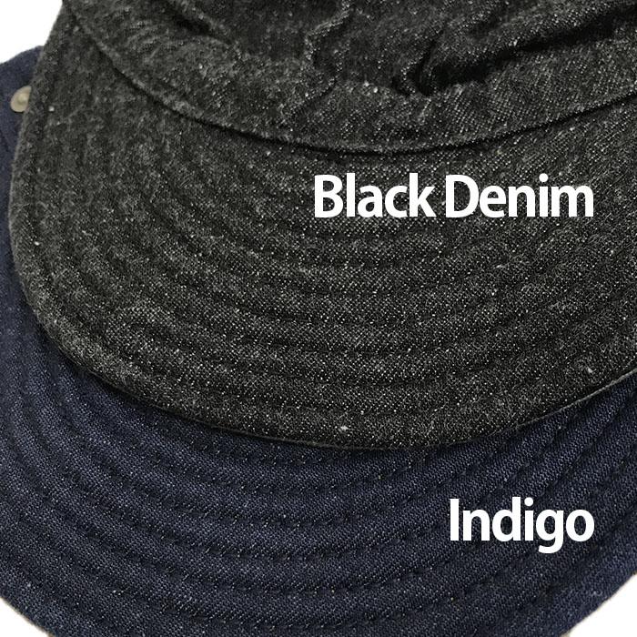 DECHO デコ デニムキャップ　【SALE】DE-01 KOME CAP STANDARD KOME CAP コメキャップ　Indigo BlackDenim　岡山デニム｜gaku-shop｜07