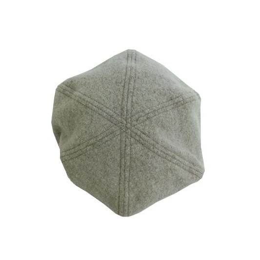 DECHO【SALE】デコ　9-5AD19 SMALL BERETスモールベレー帽　ウール　Gray Charcoal グレー　チャコール｜gaku-shop｜02