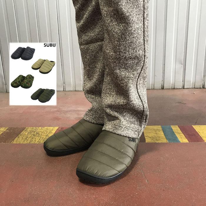 SUBU スブ サンダル 2021 あったか秋冬スリッポンサンダル M.Khaki SUBU スブ サンダル 2021 あったか秋冬スリッポンサンダル M.Khaki