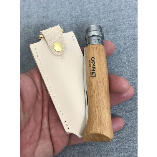 OPINEL オピネル 　フォールディングナイフ専用革ケース　NO9用  国内生産｜gaku-shop｜06