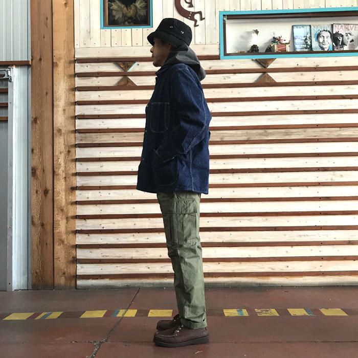 orSlow オアスロウ デニムカバーオールジャケット 01-6150-81 orSlow オアスロウ デニムカバーオールジャケット 01-6150-81