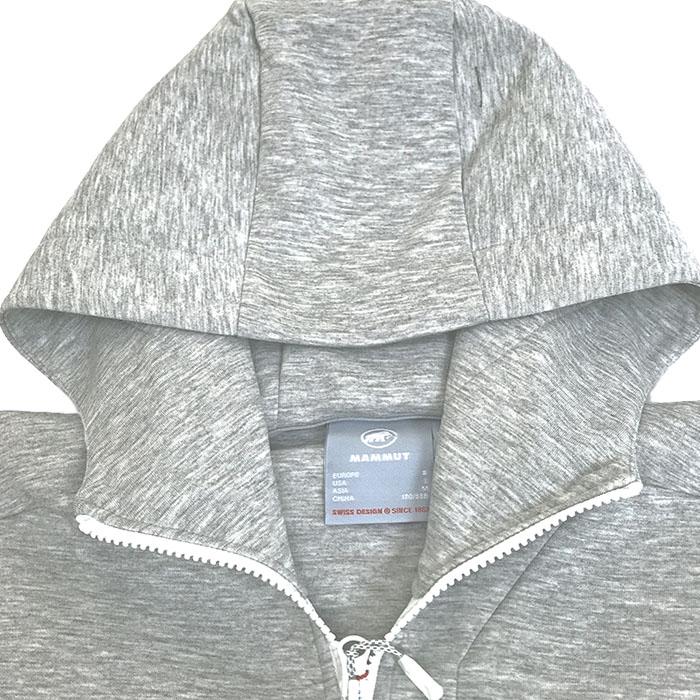 マムート MAMMUT【SALE】 国内正規品 ジップパーカー　1014-04980 Dyno2.0 ML Hooded Jacket AF フーデッドジャケット PlatinumMelange｜gaku-shop｜02