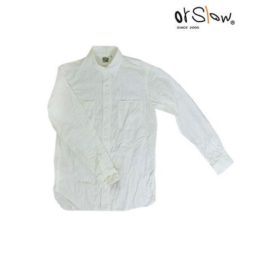 orSlow オアスロウ 01-8070-69 Work Shirts White Chambray ワークシャツ　ホワイトシャンブレー　日本製｜gaku-shop｜14