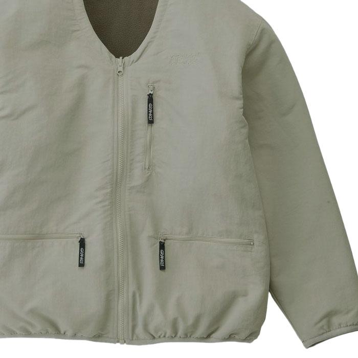 Gramicci グラミチ G3FU-J031 【SALE】REVERSIBLE FLEECE CARDIGAN リバーシブルフリースカーディガン Taupe｜gaku-shop｜05