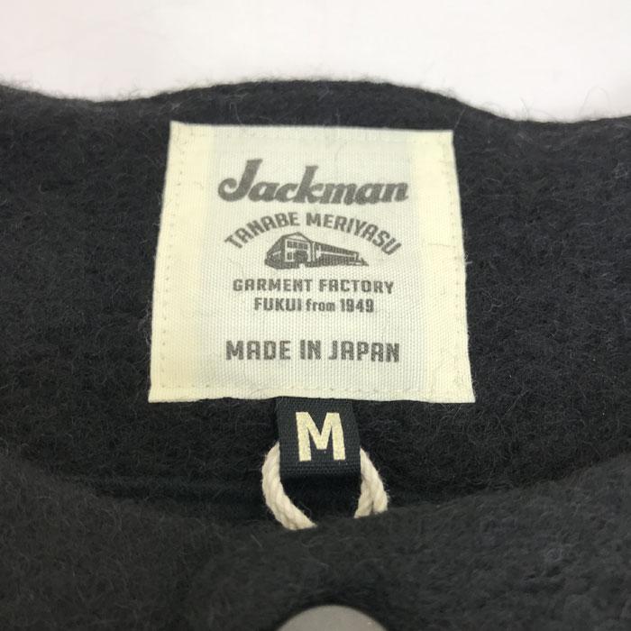 Jackman Jackman ジャックマン JM8278 Wool Collarless Jacket Jackman Jackman ジャックマン JM8278 Wool Collarless Jacket