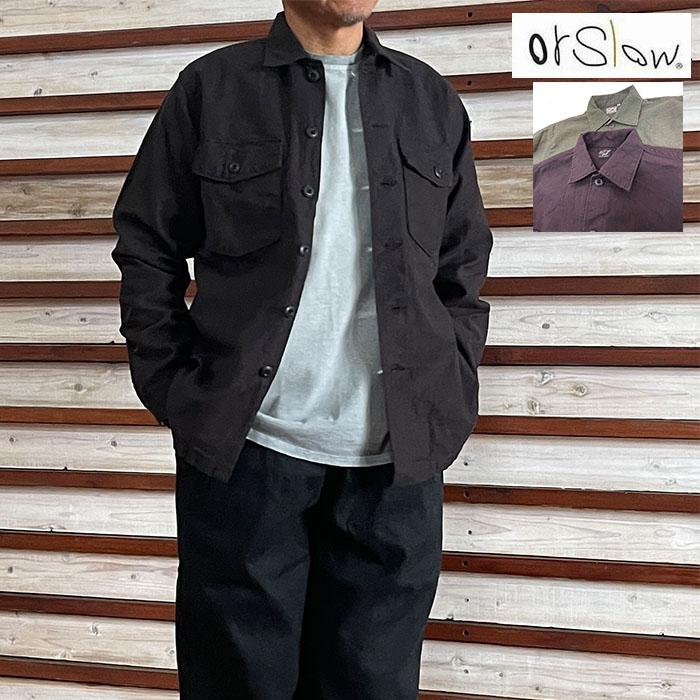 orSlow orslow ORSLOW オアスロウ アーミーシャツ シャツジャケット 03