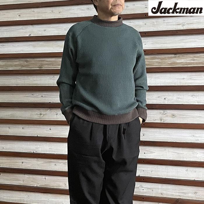 Jackman（ジャックマン） Jackman JM7200 Waffle Mid neck ワッフル
