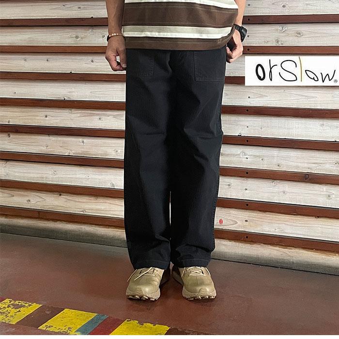 orSlow（オアスロウ） 01-5103-61 HERINGBONE SUMMER FATIGUE PANTS 