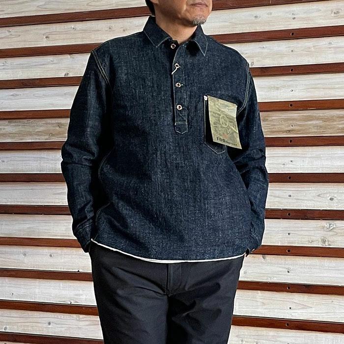 FOB FACTORY（エフオービーファクトリー） F2384 プルオーバーデニム