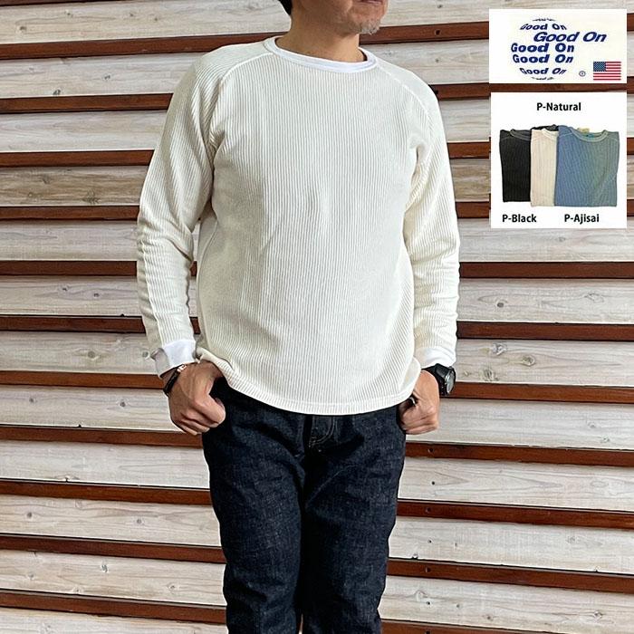 GOOD ON（グッドオン） ロングスリーブリブニット 【SALE】GOLT2106 