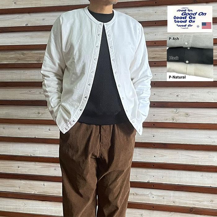 GOOD ON（グッドオン） 【SALE】GOOD ON クルースウェットカーディガン 