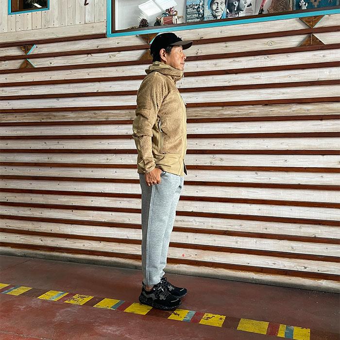 Haglofs ホグロフスフードフリースジャケット  ヴァッシミッドフードフリース 606844 国内正規品 Vassi Mid Hood Men OakBrown  TrueBlackの画像
