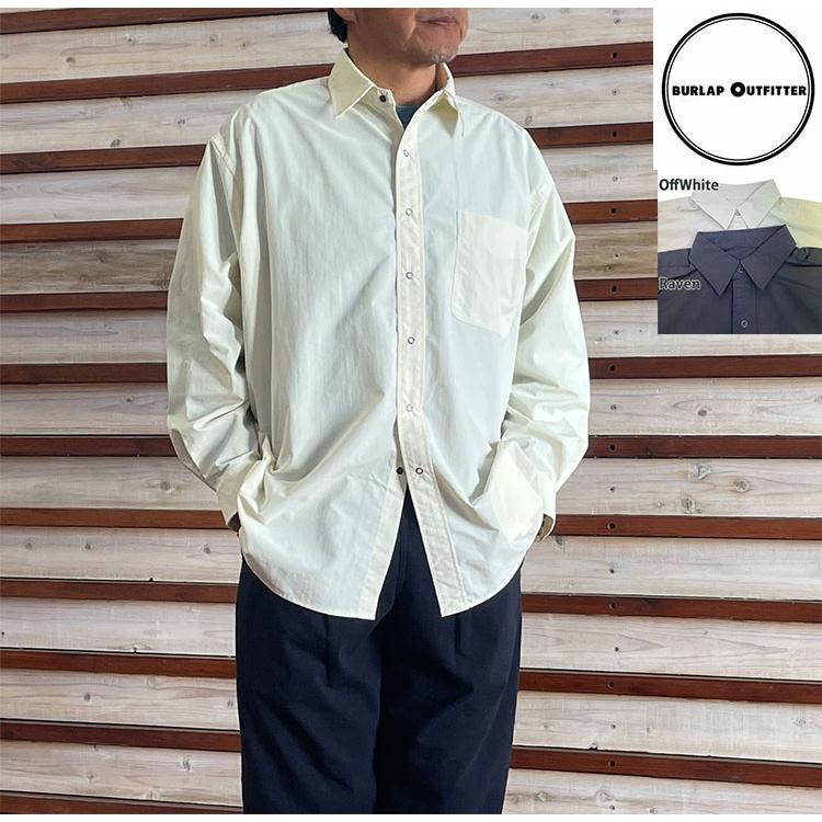 新品未使用 BURLAP OUTFITTER バーラップアウトフィッター 長袖 BURLAP OUTFITTER（バーラップアウトフィッター） L/S B.B. SHIRT サ