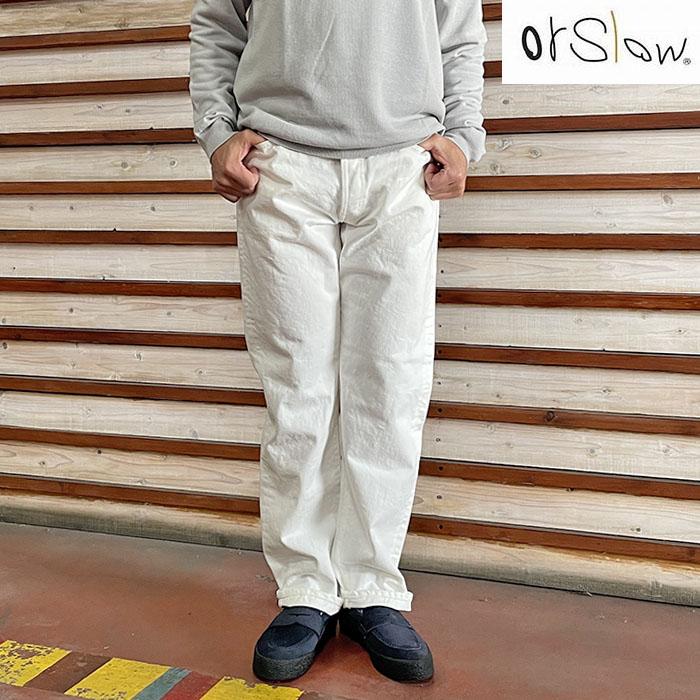 orSlow（オアスロウ） 1050ホワイトデニム 01-1050W-69 90s 5POCKET 
