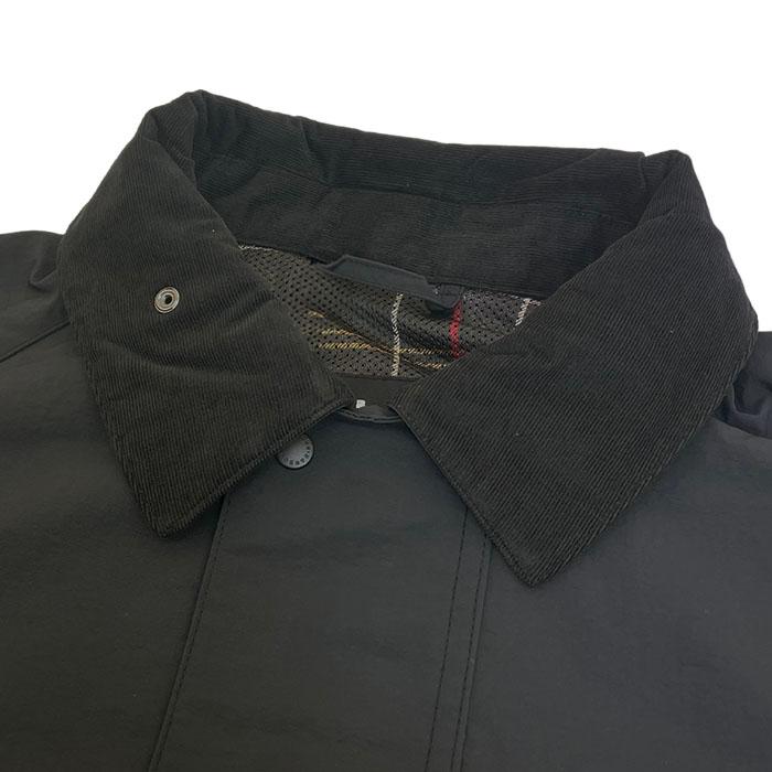 Barbour ブラック ナイロンジャケット Barbour（バブアー） BARBOUR Barbour バブアートランスポートナイロン