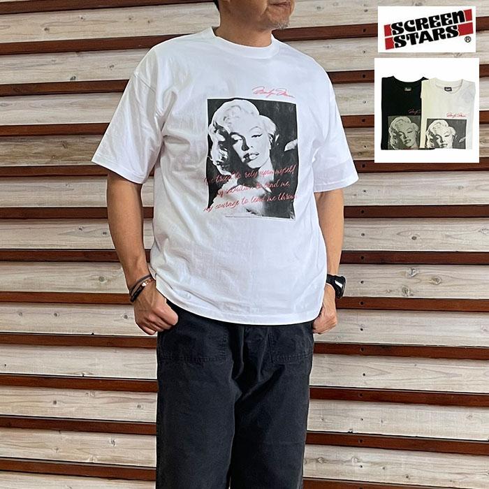 SCREEN STARS（スクリーンスターズ） Marilyn Monroe Print Tee
