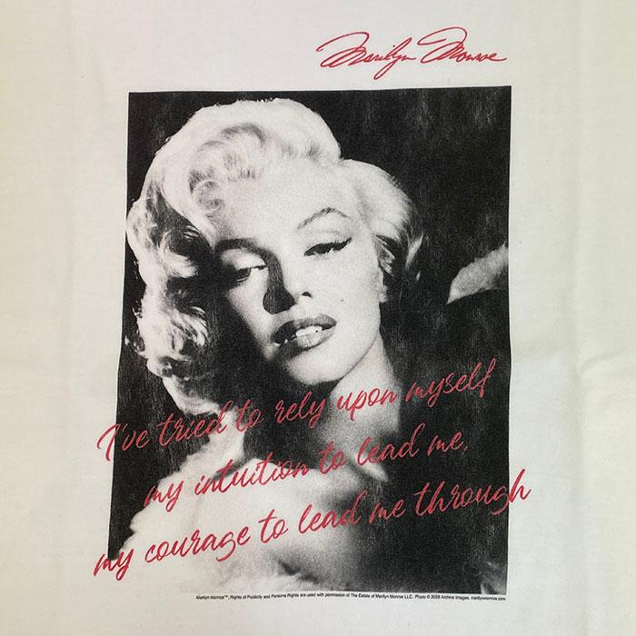 SCREEN STARS（スクリーンスターズ） Marilyn Monroe Print Tee