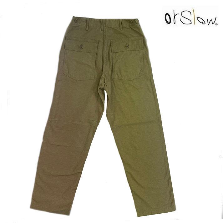 専用　orSlow ファティーグパンツ レギュラーフィット S orSlow（オアスロウ） オアスロウレフィットファティーグパンツ