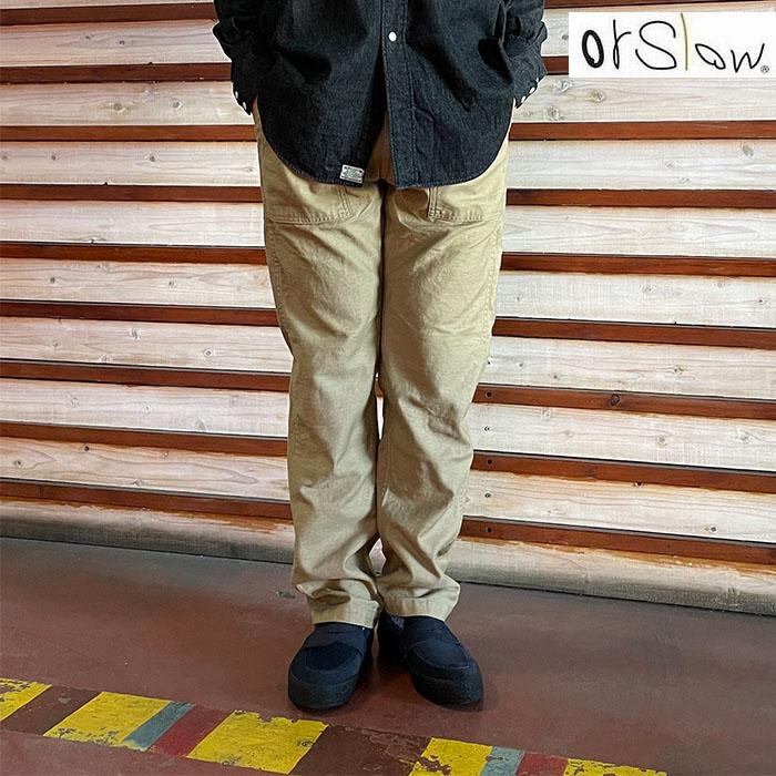 orSlow（オアスロウ） オアスロウスリムフィットファティーグパンツ US