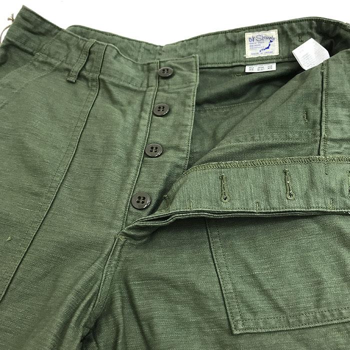 orSlow（オアスロウ） ファティーグパンツ 01-5002-16 US ARMY FATIGUE
