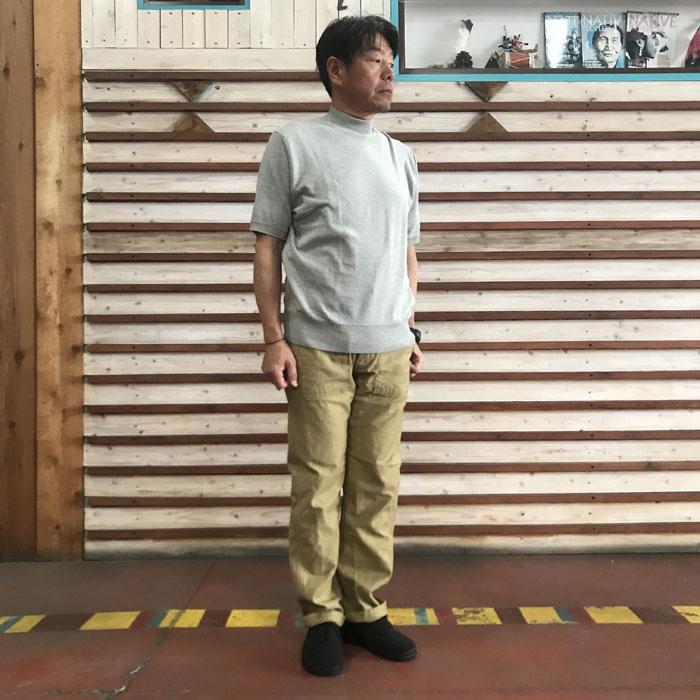 Orslow  オアスロウ スリムフィットファティーグパンツ　01-5032-40　US　ARMY　SLIM FIT FATIGUEパンツ　オリジナルバックサテン生地　カーキ｜gaku-shop｜10