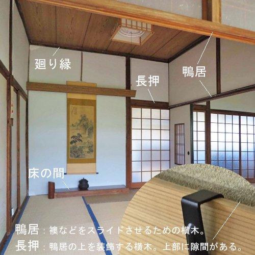 足長額受金具 鴨居用 /60ミリ厚 2ヶ1組入 /2039-A /耐荷重:5kg /天井