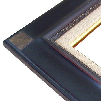 油絵額縁 7722 UVカット強化型アクリル付 /409×530(P10)のキャンバス・パネル用(厚さ21ミリ以下)の画像