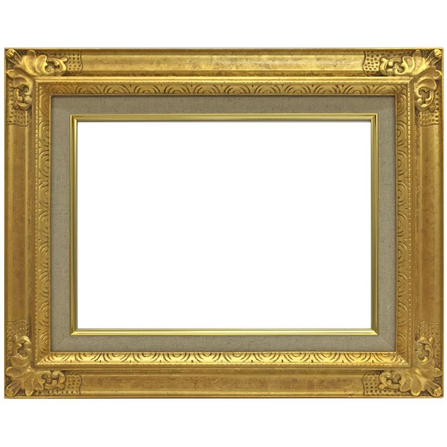 油絵額縁 8904 UVカット強化型アクリル付 /220×273(F3)のキャンバス・パネル用(厚さ24ミリ以下)の画像