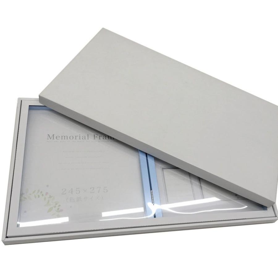 2面色紙額 メモリアルフレーム ダブル アクリル付 /242×273(色紙