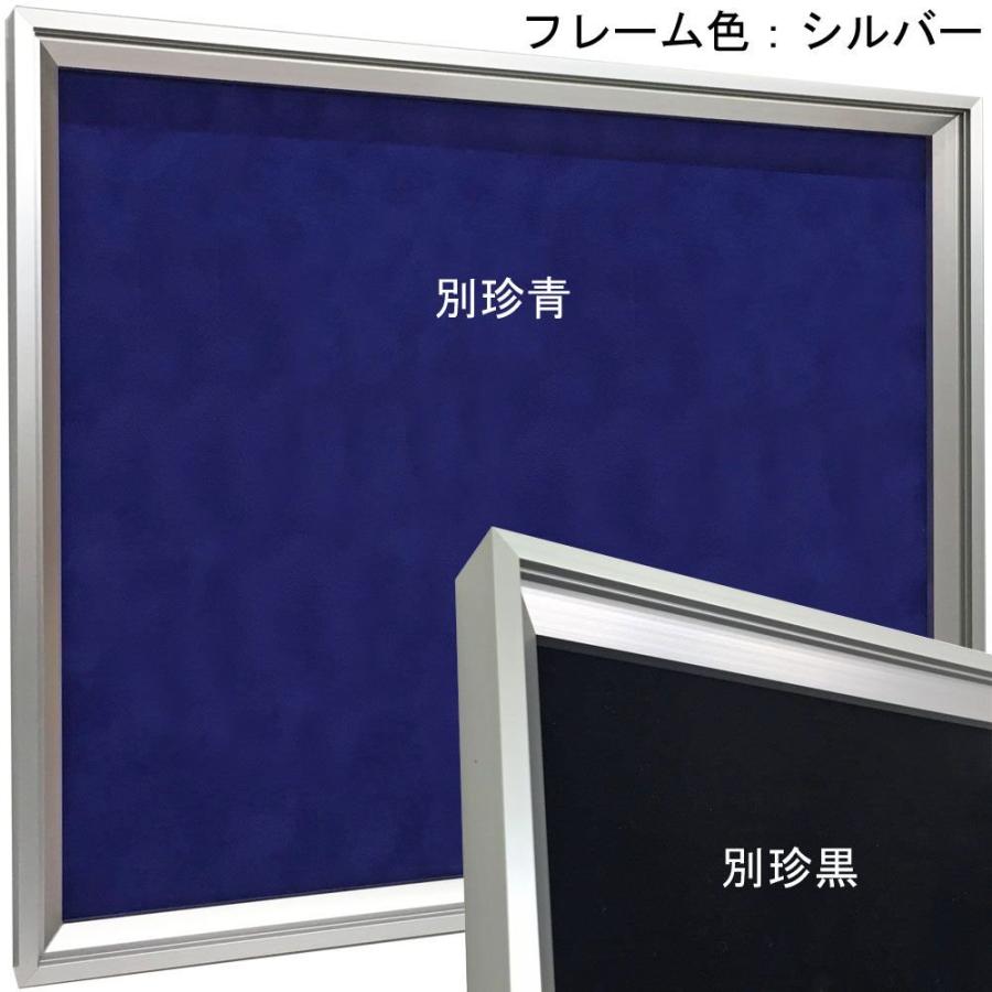 立体額 シェリール・ビロード布(別珍布) UVカット強化型アクリル付 /額縁内寸法:400×800(4080)の画像